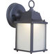 Coach Lights LED 9 inch Textured Black Outdoor Wall Mount in Textured Matte Black