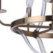 Graclyn 5 Light 24.21 inch Satin Brass Chandelier Ceiling Light