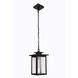 Rock Creek 1 Light 7.5 inch Textured Black Outdoor Pendant