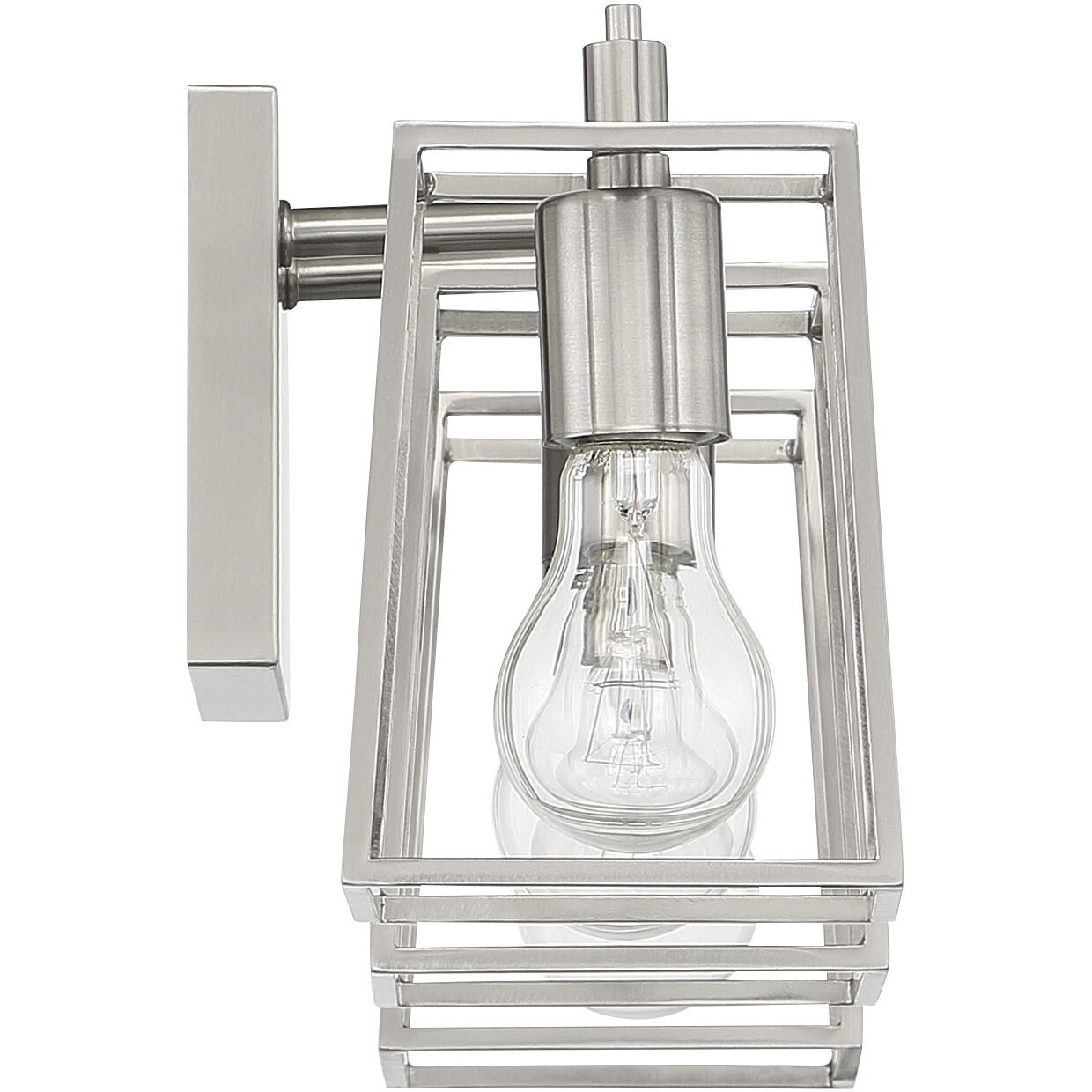 Dunn 3 Light 23 inch Brushed Polished Nickel Vanity Light Wall Light