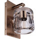 Andie 1 Light 5 inch Satin Brass Wall Sconce Wall Light