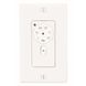 Signature White Fan Wall Control, for DC Motor