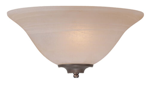 Raleigh 1 Light 13 inch Old Bronze Half Wall Sconce Wall Light in Faux Alabaster Glass