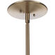 Stenson 5 Light 24 inch Satin Brass Pendant Ceiling Light