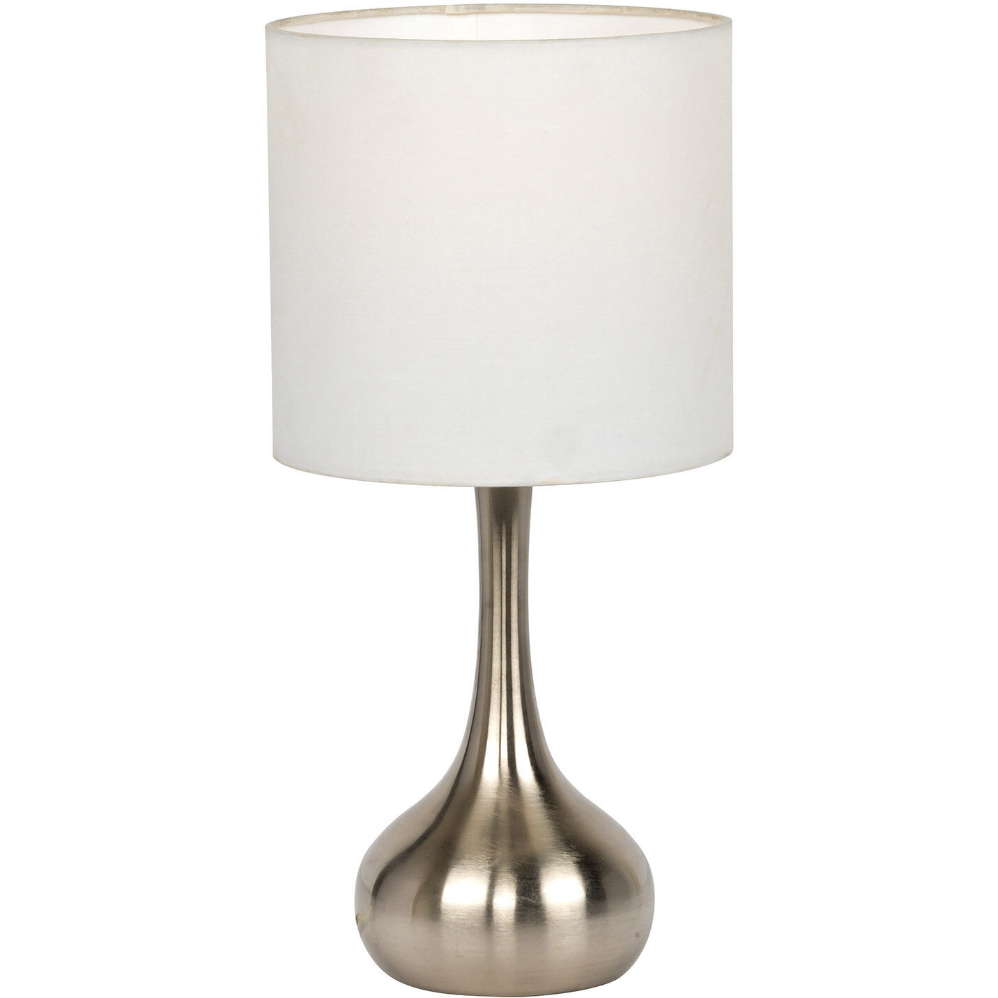 Brushed nickel nightstand lamps sales