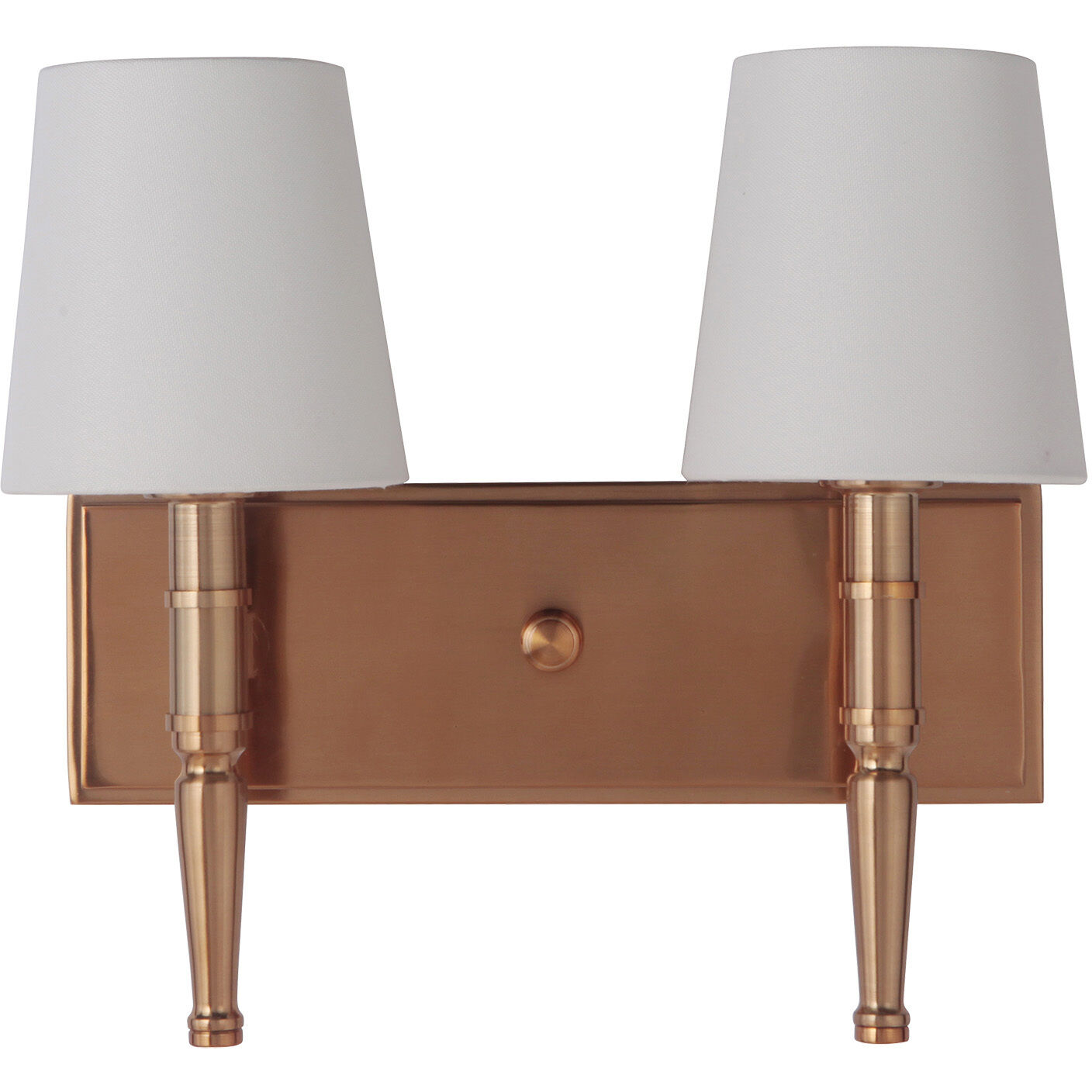 Ella 2 Light 13.5 inch Satin Brass Vanity Light Wall Light