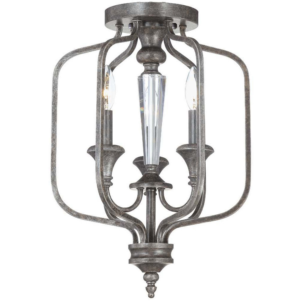 Craftmade | Jeremiah 26723-MBS Boulevard 3 Light 13 inch