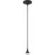 Design-a-fixture Aged Bronze Mini Pendant Rod Hardware, Shades Not Included