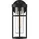 Encompass 1 Light 14 inch Midnight Outdoor Wall Mount, Small