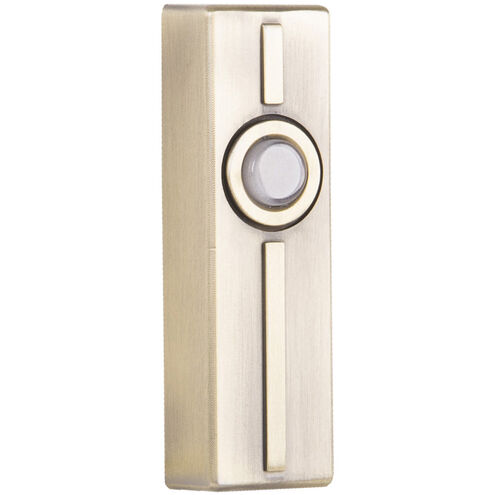 Surface Mount Antique Brass Lighted Push Button
