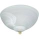Signature LED Alabaster Outdoor Fan Bowl Light Kit, Bowl