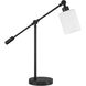Indiana 24.09 inch Flat Black Table Lamp Portable Light