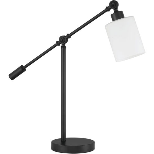 Indiana 24.09 inch Flat Black Table Lamp Portable Light