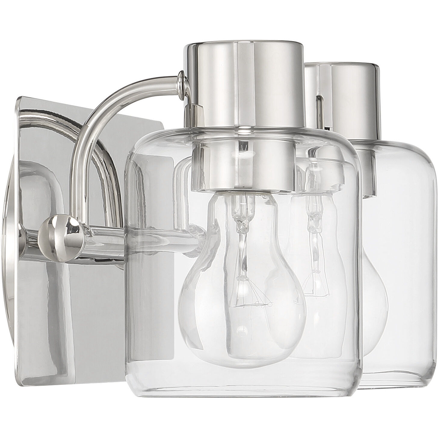 Rori 2 Light 12.38 inch Polished Nickel Vanity Light Wall Light