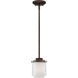 Kenswick 1 Light 5.5 inch Peruvian Bronze Mini Pendant Ceiling Light