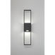 Contact LED 27 inch Textured Black Outdoor Wall Lantern