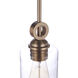Romero 1 Light 5 inch Satin Brass Mini Pendant Ceiling Light