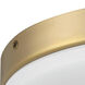 Mondo LED Satin Brass Light Kit