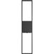 Contact LED 27 inch Textured Black Outdoor Wall Lantern