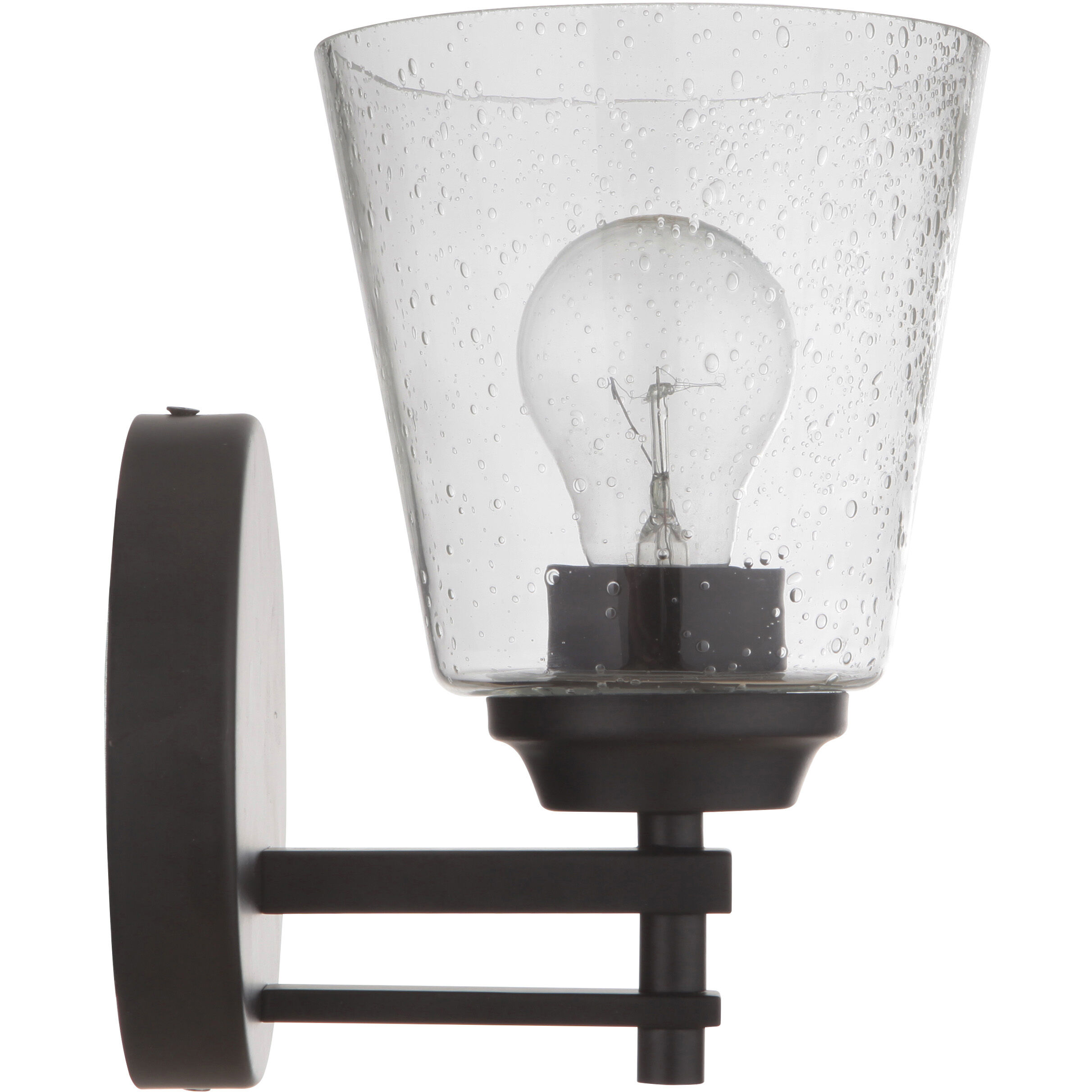 Neighborhood Drake 1 Light 6 inch Flat Black Wall Sconce Wall Light, Neighborhood Collection
