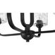 Collins 4 Light 23.75 inch Flat Black Chandelier Ceiling Light