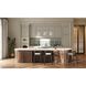 Pleated 3 Light 14 inch Premium Bronze Island Light Ceiling Light