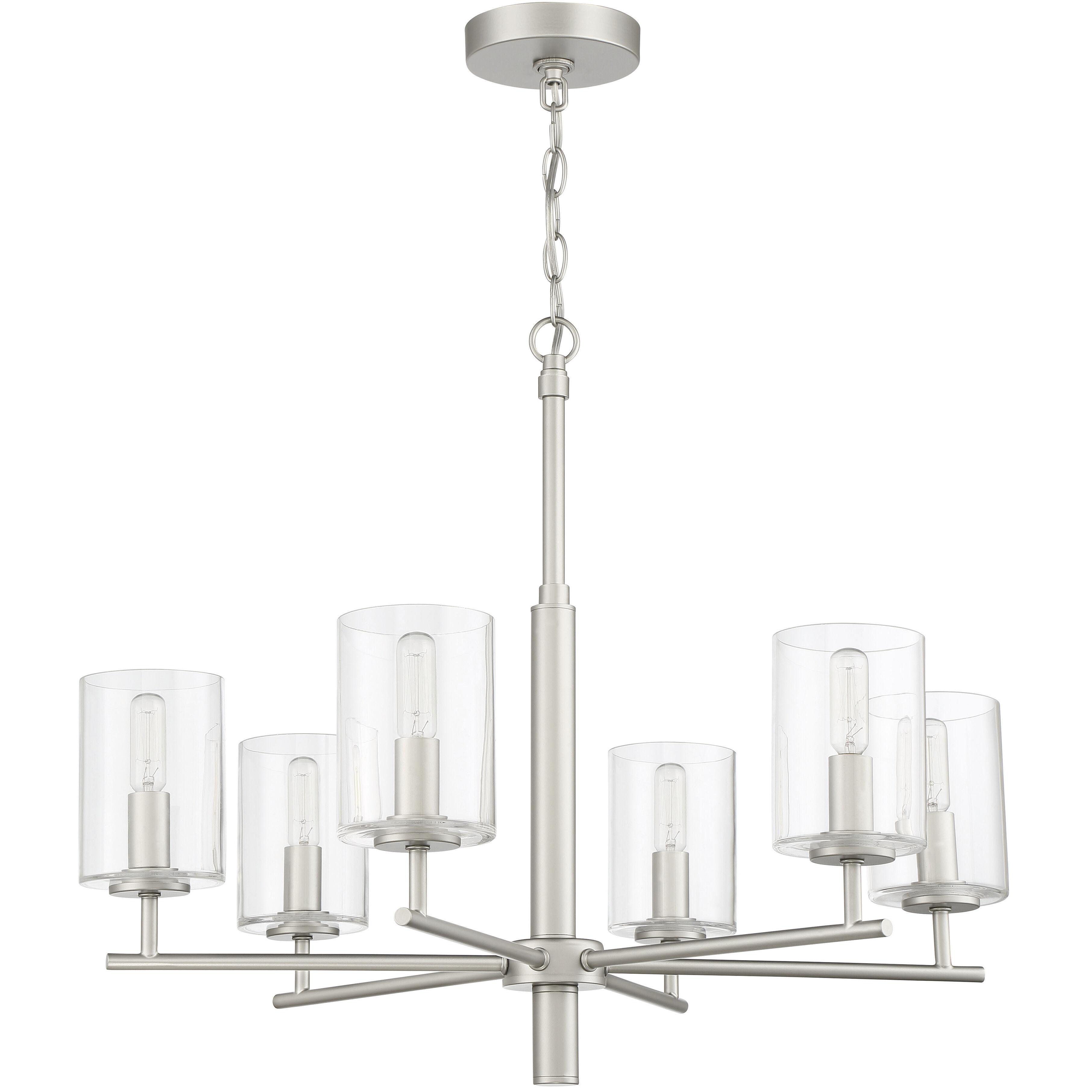 Hailie 6 Light 26.00 inch Chandelier