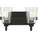 Neighborhood Grace 2 Light 14 inch Espresso Vanity Light Wall Light, Neighborhood Collection