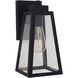 Sorano 1 Light 5.75 inch Textured Black Outdoor Lantern