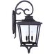 Tillman 3 Light 30.5 inch Dark Bronze Gilded Outdoor Wall Lantern