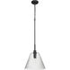 Pleated 1 Light 14.00 inch Pendant