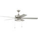 Outdoor Super Pro 60 inch Painted Nickel Ceiling Fan