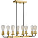 Neighborhood Randolph 8 Light 11.50 inch Island Light