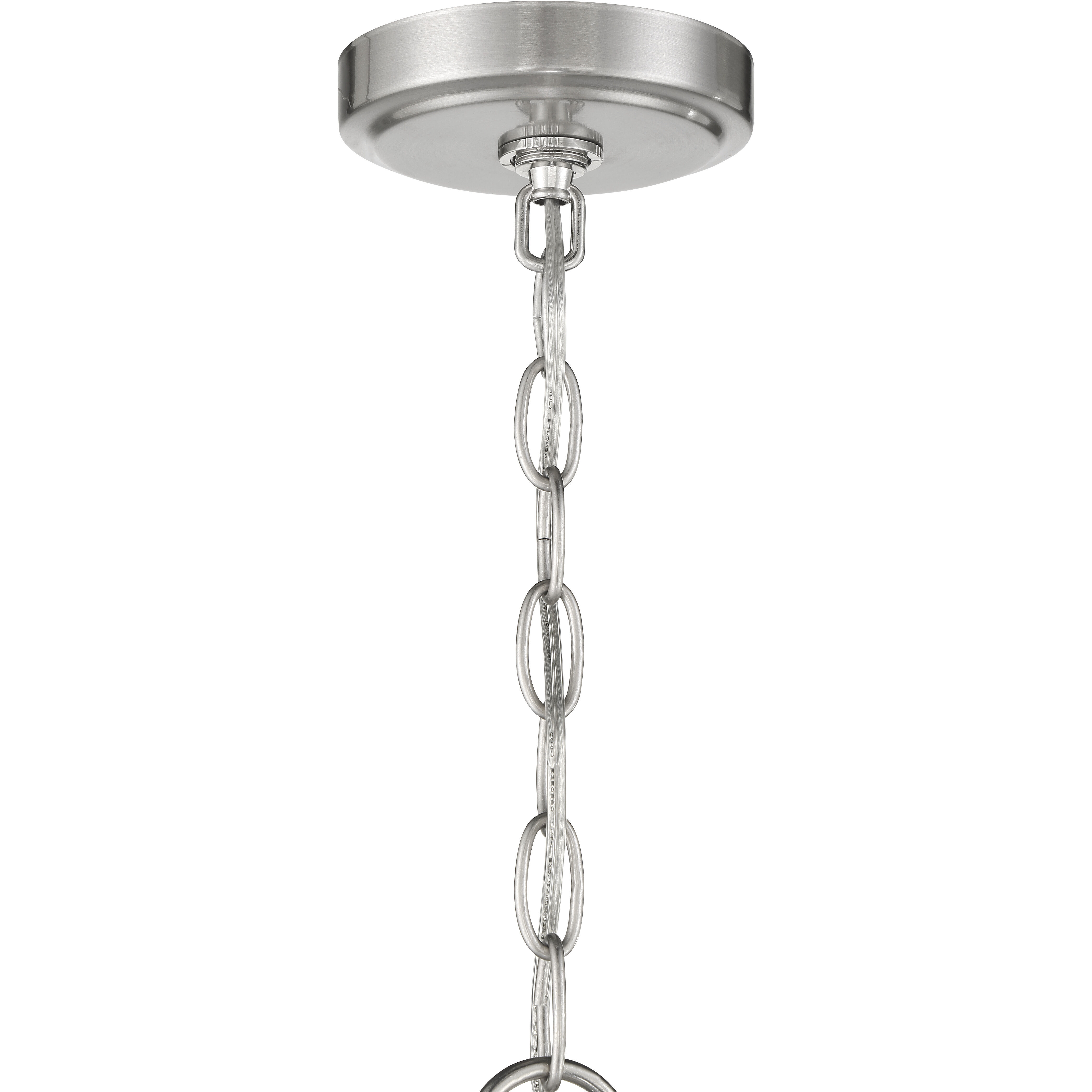 Glenda 3 Light 20 inch Brushed Polished Nickel Chandelier Ceiling Light