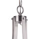 Elliot 5 Light 27 inch Brushed Polished Nickel Chandelier Ceiling Light