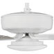 Pro Plus 112 52 inch White with White/Washed Oak Blades Contractor Ceiling Fan, Slim