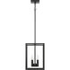 Signature 4 Light 10 inch Flat Black Foyer Light Ceiling Light