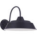 Landmark 1 Light 12 inch Midnight Outdoor Lantern