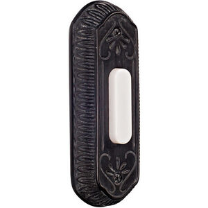 Designer Weathered Black Push Button