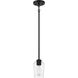 Shayna 1 Light 5.13 inch Flat Black Mini Pendant Ceiling Light