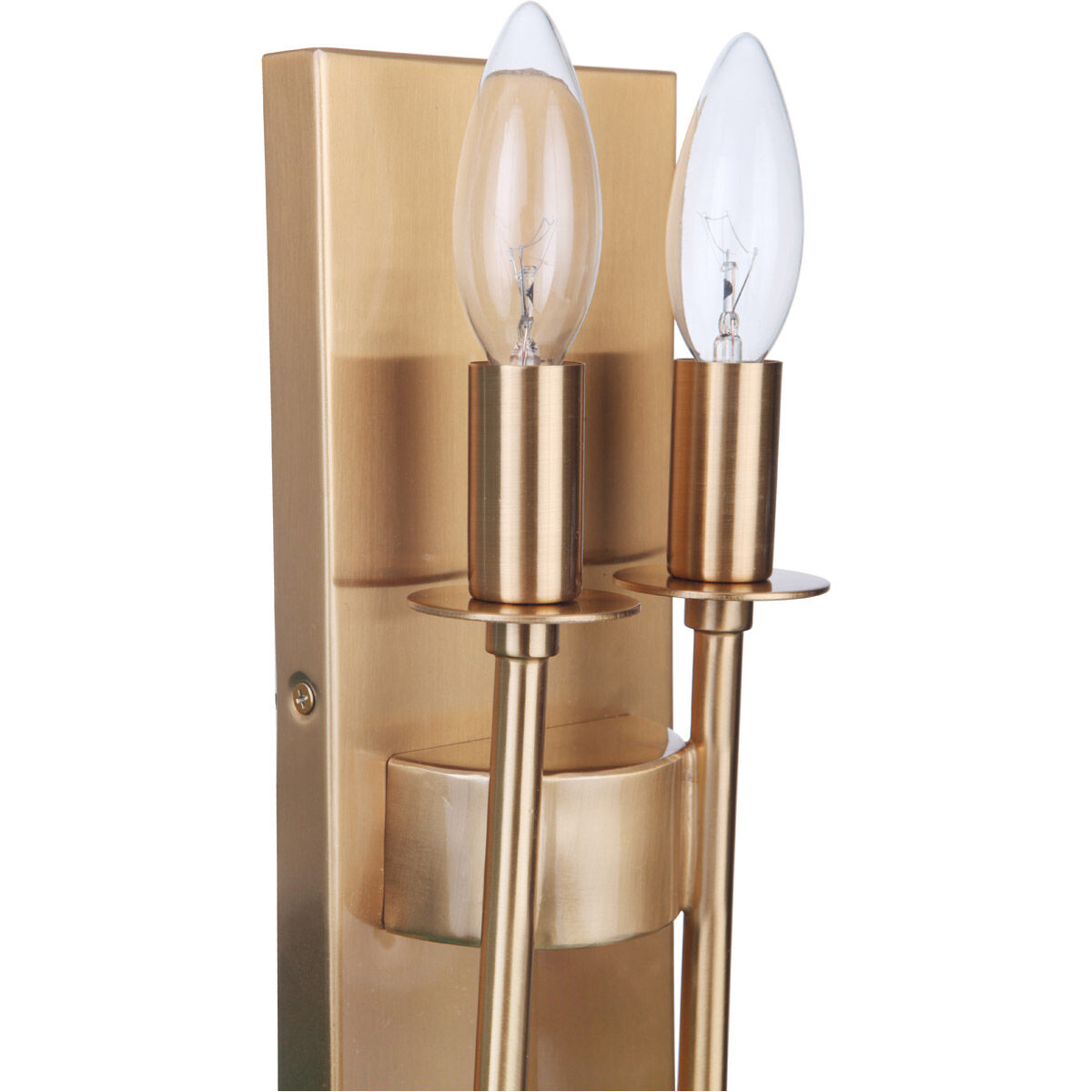 Larrson 2 Light 4.63 inch Satin Brass ADA Wall Sconce Wall Light