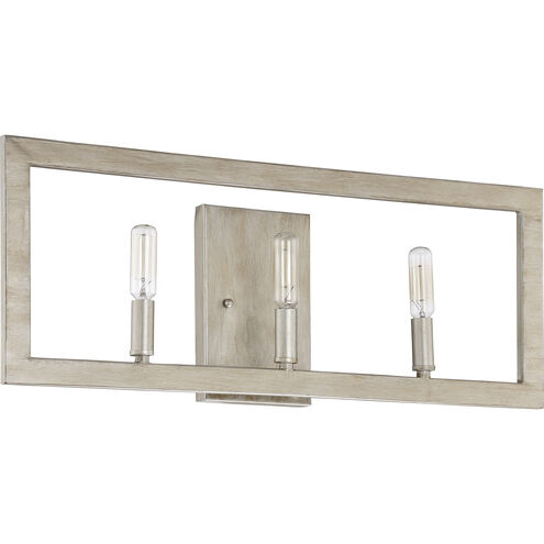 Portrait 3 Light 23.25 inch Gold Twilight Vanity Light Wall Light