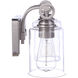 Romero 2 Light 14 inch Brushed Polished Nickel Vanity Light Wall Light