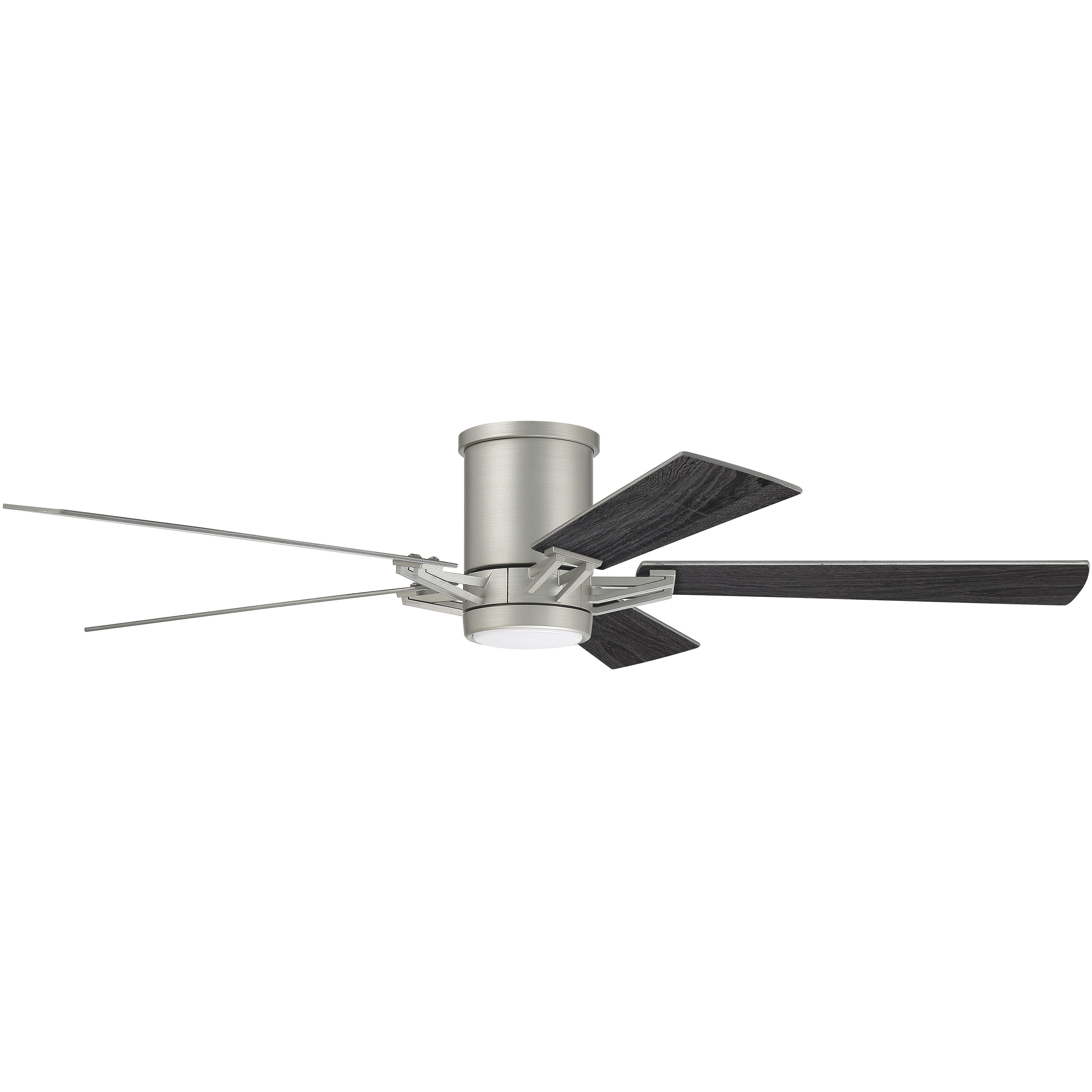 Wyatt 52 inch Painted Nickel with BNK/Mesquite Blades Ceiling Fan