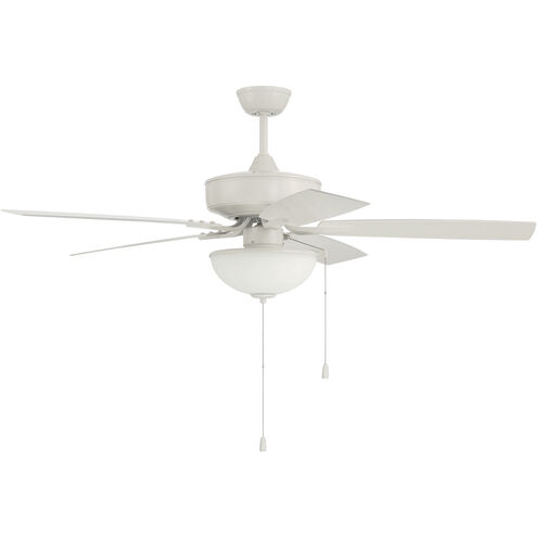 Pro Plus 211 52 inch White with Matte White Wet Rated ABS Blades Outdoor Contractor Fan