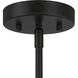 Hailie 4 Light 14.13 inch Flat Black Pendant Ceiling Light