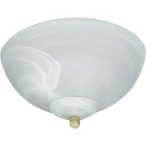 Signature LED Alabaster Outdoor Fan Bowl Light Kit, Bowl