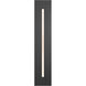 Profiled LED 23.5 inch Textured Black Outdoor Wall Lantern