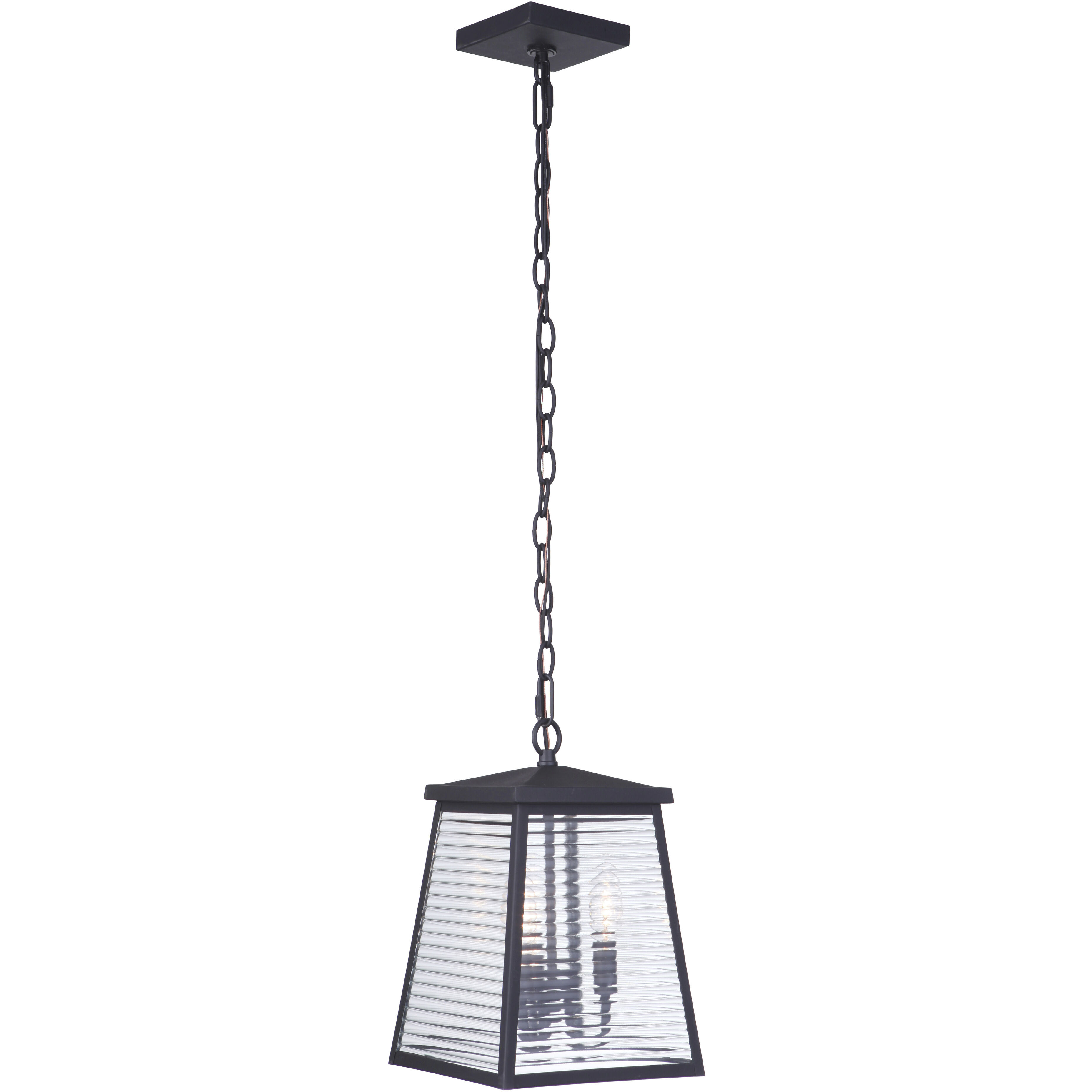 Armstrong 3 Light 8.25 inch Midnight Outdoor Pendant
