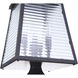 Armstrong 3 Light 16 inch Midnight Outdoor Post Mount